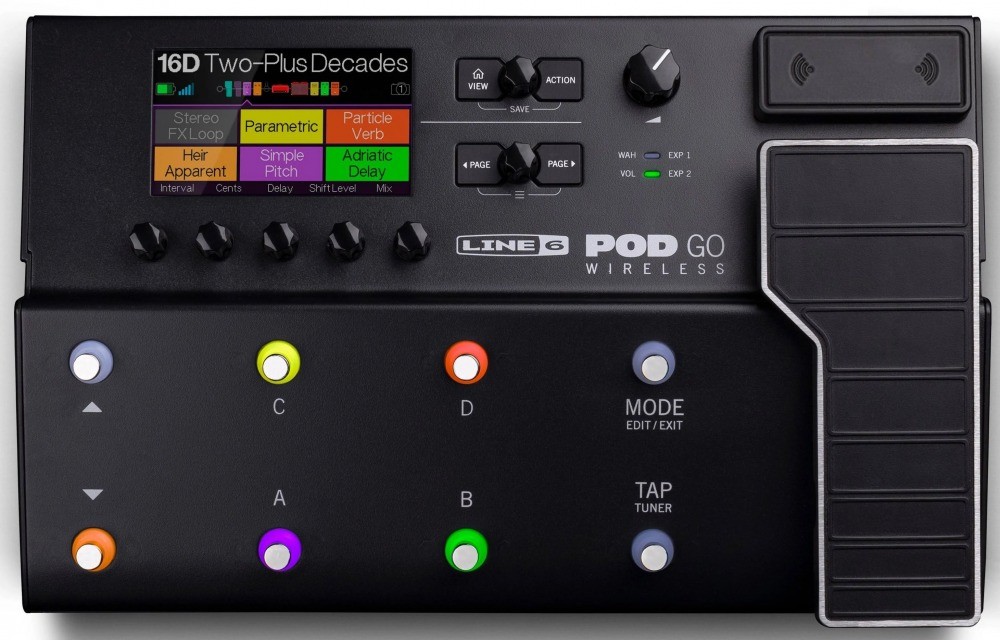 Line 6 Pod GO Wireless - Multiefekt gitarowy0 Line 6 Pod GO Wireless - Multiefekt gitarowy0