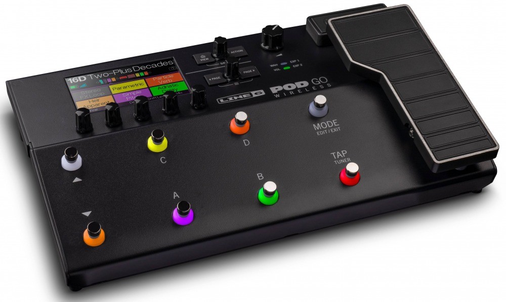 Line 6 Pod GO Wireless - Multiefekt gitarowy4 Line 6 Pod GO Wireless - Multiefekt gitarowy4