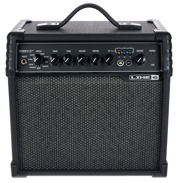 Line 6 Spider V 20 MkII - combo gitarowe Line 6 Spider V 20 MkII - combo gitarowe