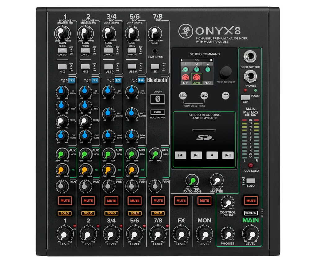 MACKIE ONYX 8 MACKIE ONYX 8