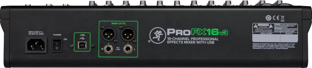 MACKIE PROFX16v3 - Mikser1 MACKIE PROFX16v3 - Mikser1