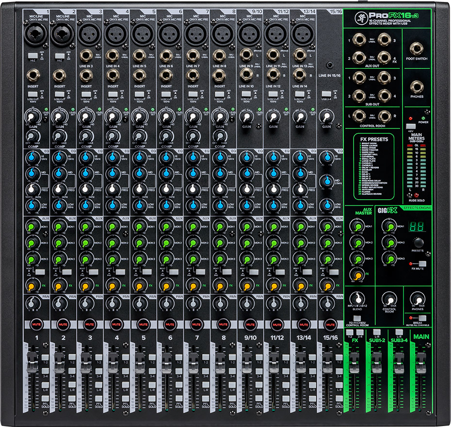 Mackie PROFX 16 v3 Mackie PROFX 16 v3