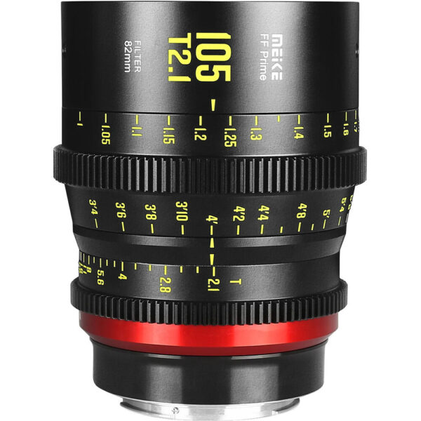 Meike FF-Prime Cine 105mm T2.1 Lens (E-Mount, EF,PL)