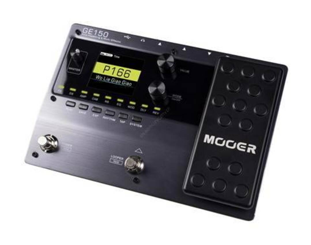 Mooer GE150 | Multiefekt gitarowy z pedałem ekspresji Mooer GE150 | Multiefekt gitarowy z pedałem ekspresji