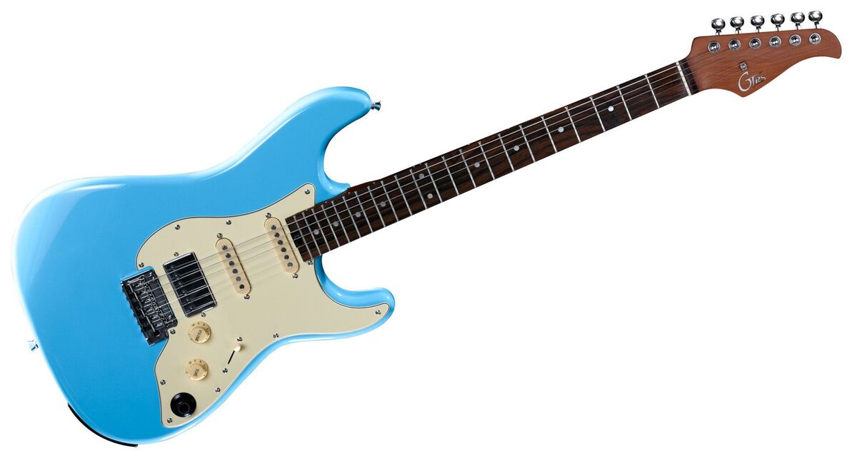 Mooer GTRS Guitars Standard 800 Intelligent Guitar (S800) - Sonic Blue - gitara elektryczna Mooer GTRS Guitars Standard 800 Intelligent Guitar (S800) - Sonic Blue - gitara elektryczna