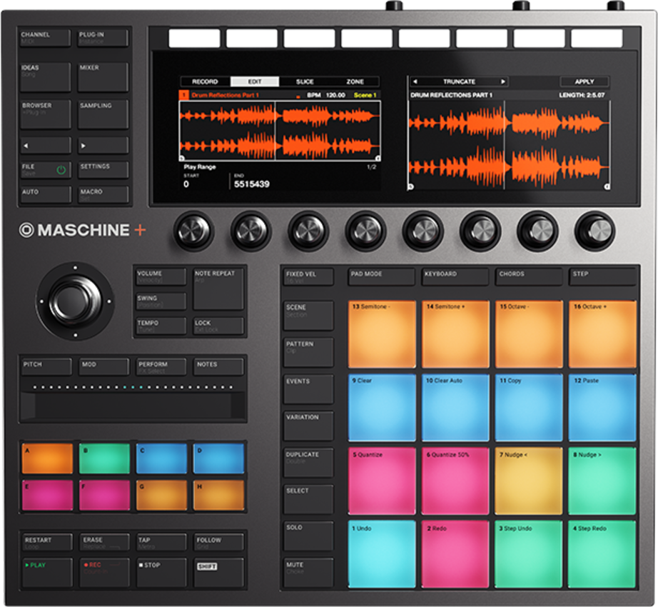 NATIVE INSTRUMENTS MASCHINE + (PLUS) NATIVE INSTRUMENTS MASCHINE + (PLUS)