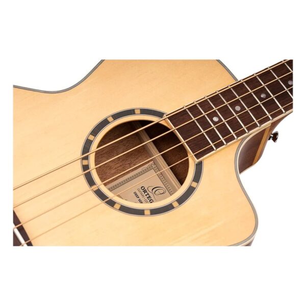 Ortega D7CE-4 | 4-strunowa akustyczna gitara basowa