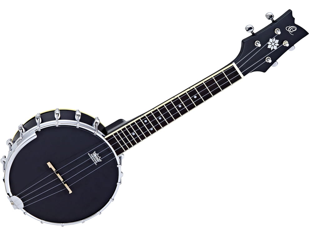 Ortega OBUJ100-SBK - Banjolele 4-strunowe Ortega OBUJ100-SBK - Banjolele 4-strunowe