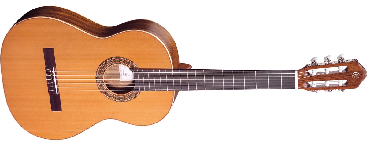 Ortega R220 Lity cedr i ovangkol | Gitara klasyczna wykonana w Hiszpan Ortega R220 Lity cedr i ovangkol | Gitara klasyczna wykonana w Hiszpan