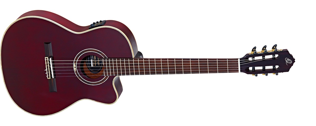 Ortega RCE138-T4STR | Gitara elektro-klasyczna z wąskim korpusem 4/4 Ortega RCE138-T4STR | Gitara elektro-klasyczna z wąskim korpusem 4/4