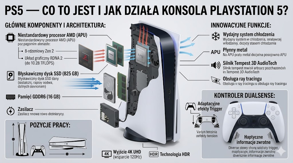 PS5 — co to jest i jak działa konsola PlayStation 5?