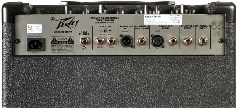 Peavey KB2 - wzmacniacz klawiszowy0 Peavey KB2 - wzmacniacz klawiszowy0