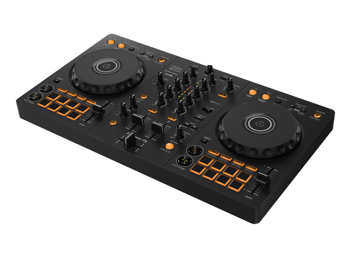 Pioneer DJ DDJ-FLX4 - kontroler DJ2 Pioneer DJ DDJ-FLX4 - kontroler DJ2
