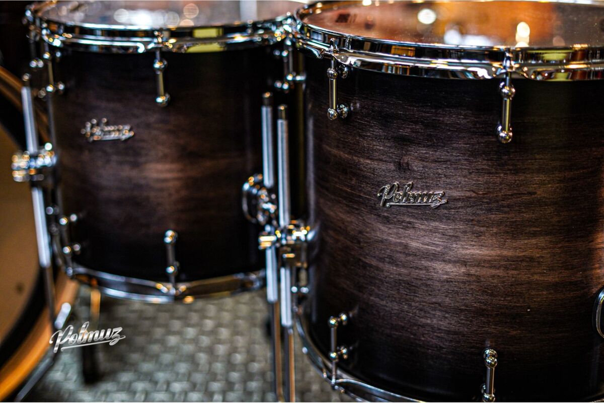 Polmuz Maple Model 1 - 22/10/12/14/16 - Fast Toms - Satin Black Fade2 Polmuz Maple Model 1 - 22/10/12/14/16 - Fast Toms - Satin Black Fade2
