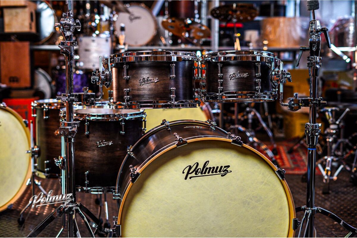 Polmuz Maple Model 1 - 22/10/12/14/16 - Fast Toms - Satin Black Fade1 Polmuz Maple Model 1 - 22/10/12/14/16 - Fast Toms - Satin Black Fade1