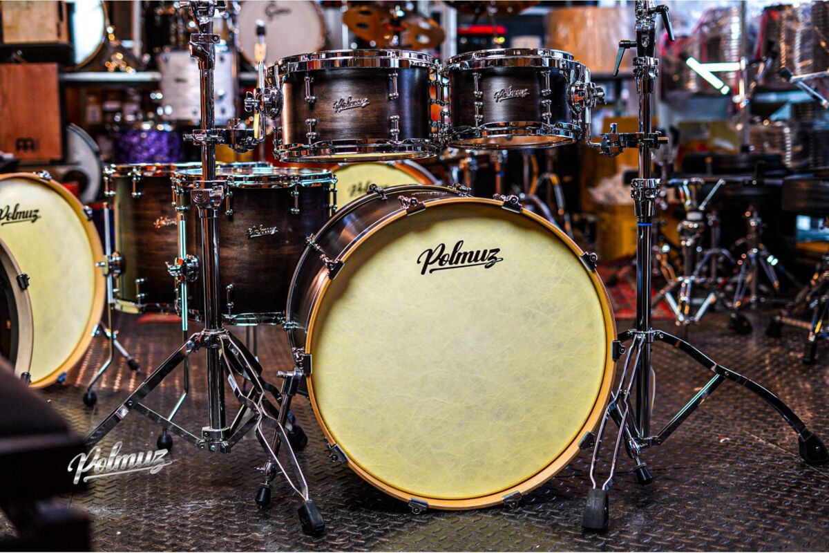 Polmuz Maple Model 1 - 22/10/12/14/16 - Fast Toms - Satin Black Fade6 Polmuz Maple Model 1 - 22/10/12/14/16 - Fast Toms - Satin Black Fade6