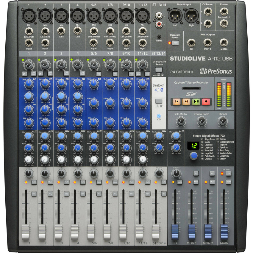PreSonus StudioLive AR12 PreSonus StudioLive AR12