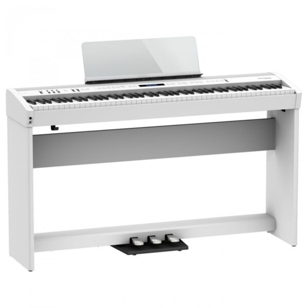 ROLAND FP-60X białe + STATYW i LISTWA PEDAŁOWA