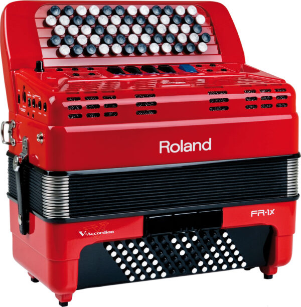 ROLAND FR-1XB RD AKORDEON CYFROWY GUZIKOWY0