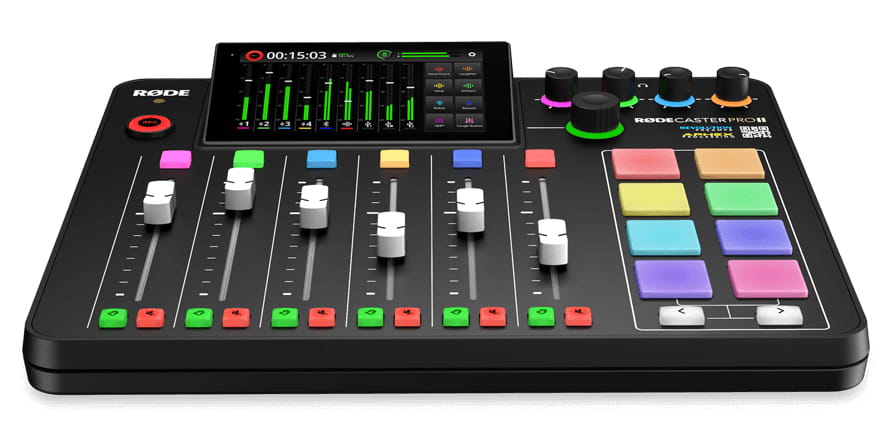 Rode RodeCaster Pro II – studio produkcji podcastów Rode RodeCaster Pro II – studio produkcji podcastów