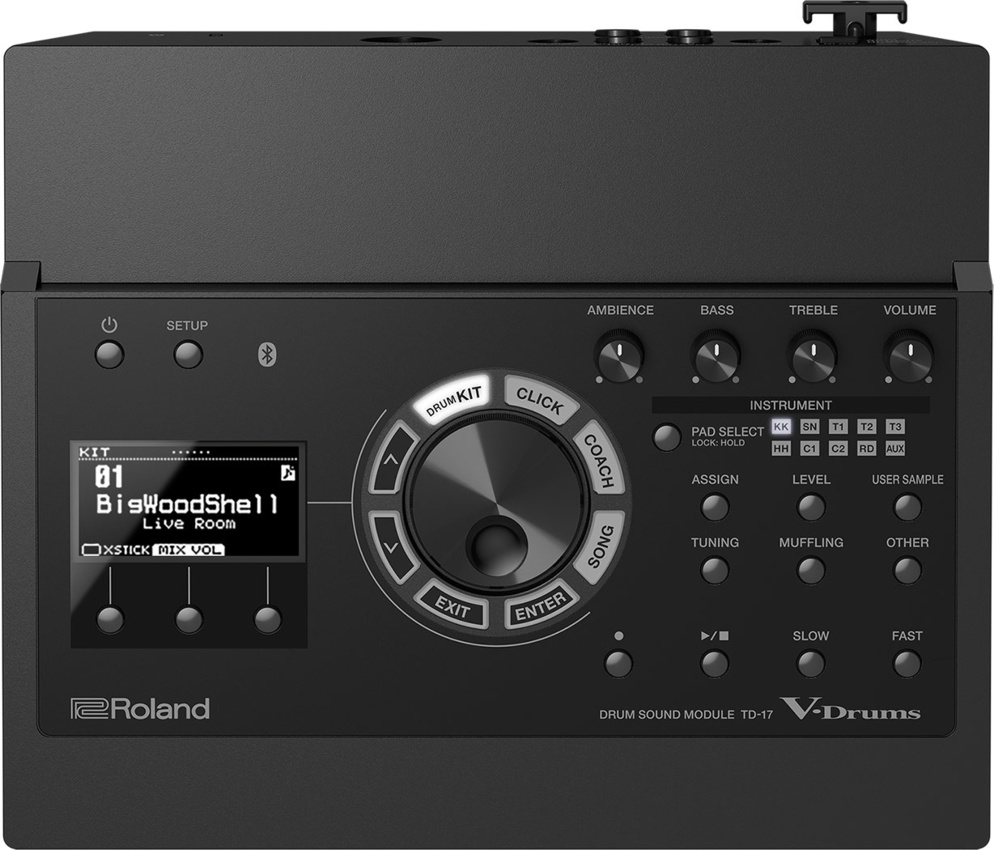 Roland TD-17 - moduł perkusyjny, brzmieniowy Roland TD-17 - moduł perkusyjny, brzmieniowy