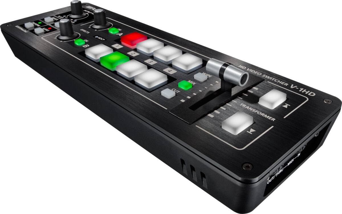 Roland V-1HD | Mikser audio-wideo | FullHD | 4-kanałowy | HDMI1 Roland V-1HD | Mikser audio-wideo | FullHD | 4-kanałowy | HDMI1