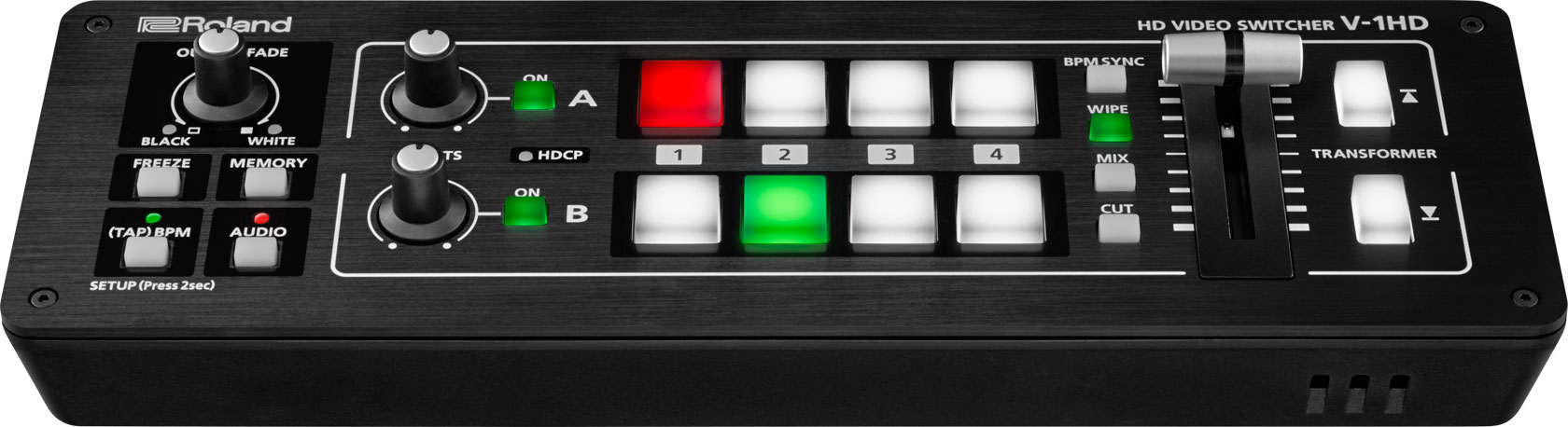 Roland V-1HD | Mikser audio-wideo | FullHD | 4-kanałowy | HDMI Roland V-1HD | Mikser audio-wideo | FullHD | 4-kanałowy | HDMI