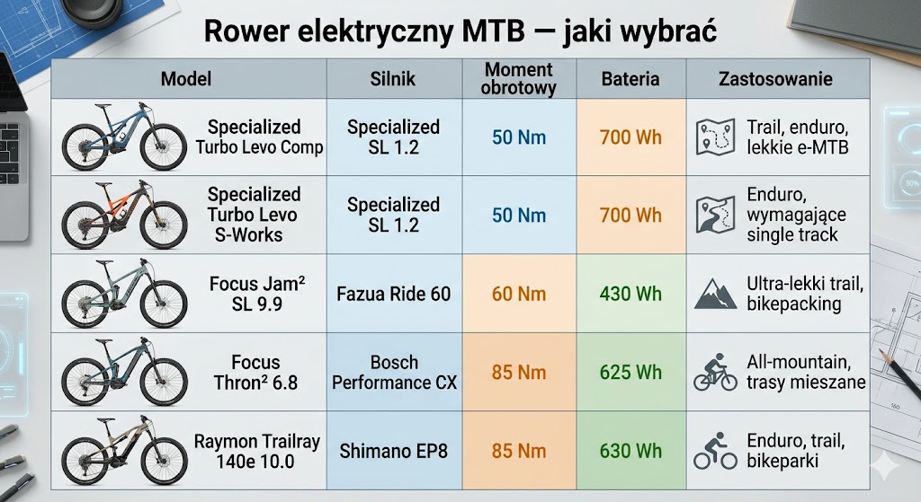 Rower elektryczny MTB — jaki wybrać