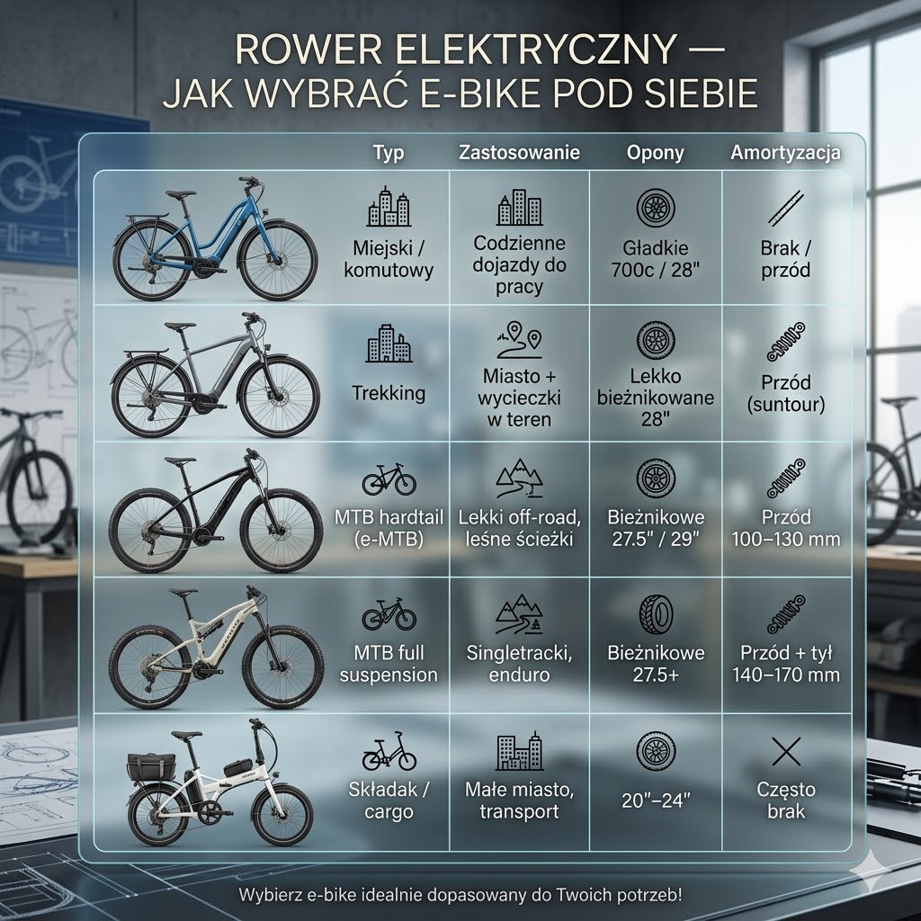 Rower elektryczny — jak wybrać e-bike pod siebie