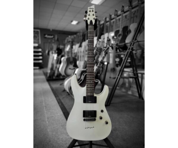 SCHECTER Demon 6 - Vintage White