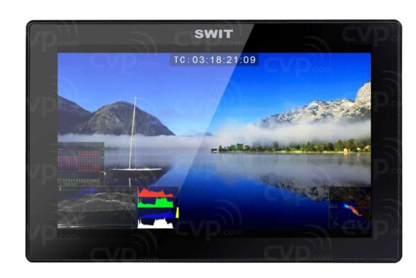 SWIT S-1073F LX 7" monitor FHD HDSDI HDMI CV +carrying case