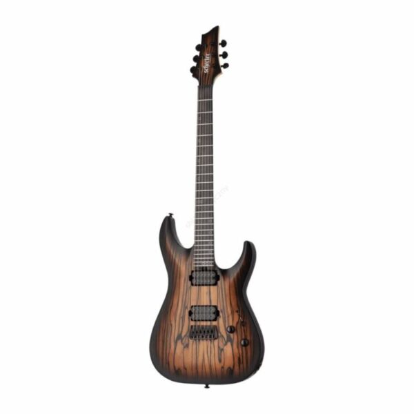 Schecter C-1 Pale Moon Satin Natural Black Burst ][ Gitara elektryczna