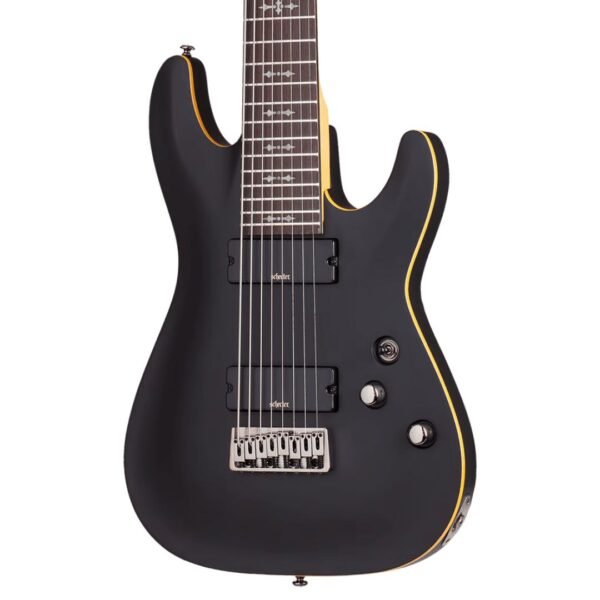 Schecter Demon-8 Aged Black Satin ][ 8-strunowa gitara elektryczna