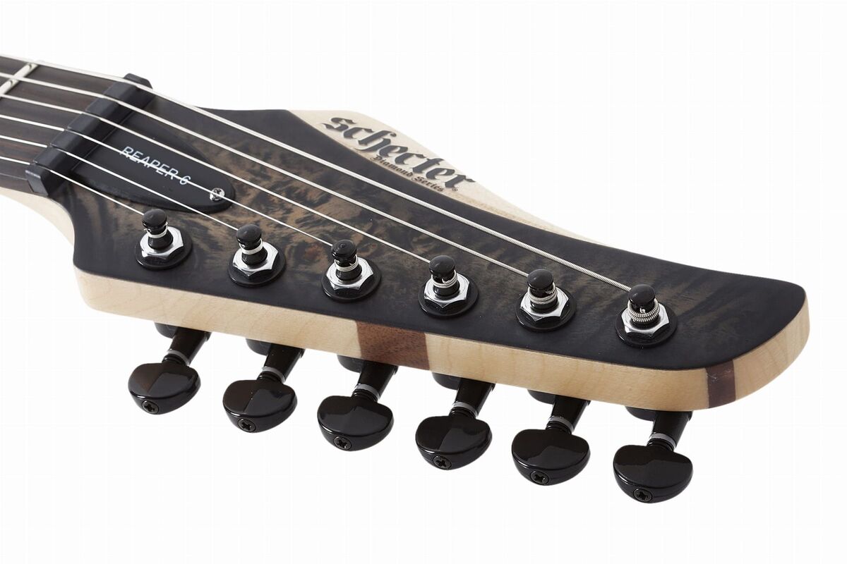 Schecter REAPER 6 CHARCORAL BURST - Gitara elektryczna2 Schecter REAPER 6 CHARCORAL BURST - Gitara elektryczna2