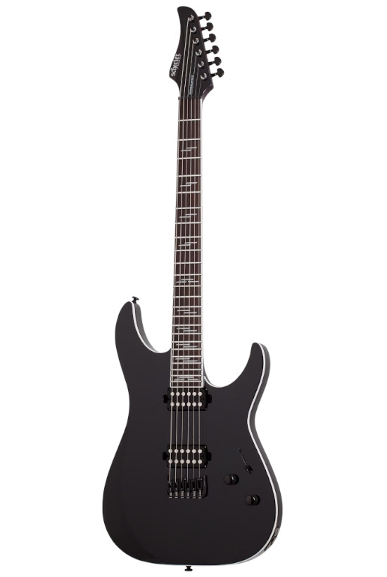 Schecter Reaper-6 Custom Gloss Black