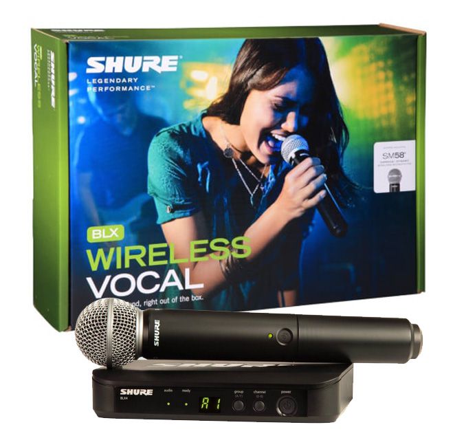 Shure BLX24/SM58 - system bezprzewodowy Shure BLX24/SM58 - system bezprzewodowy