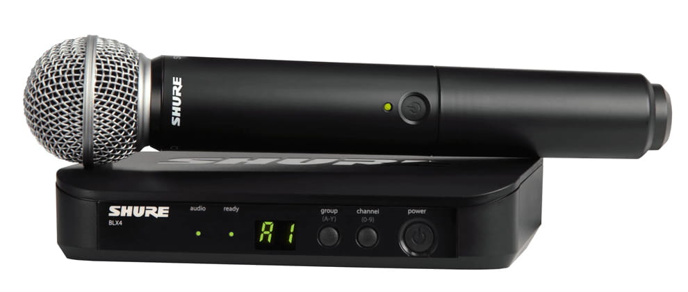 Shure BLX24E/SM58-K3E – mikrofon bezprzewodowy Shure BLX24E/SM58-K3E – mikrofon bezprzewodowy
