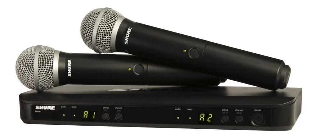 Shure BLX288E/PG58 - system bezprzewodowy Shure BLX288E/PG58 - system bezprzewodowy