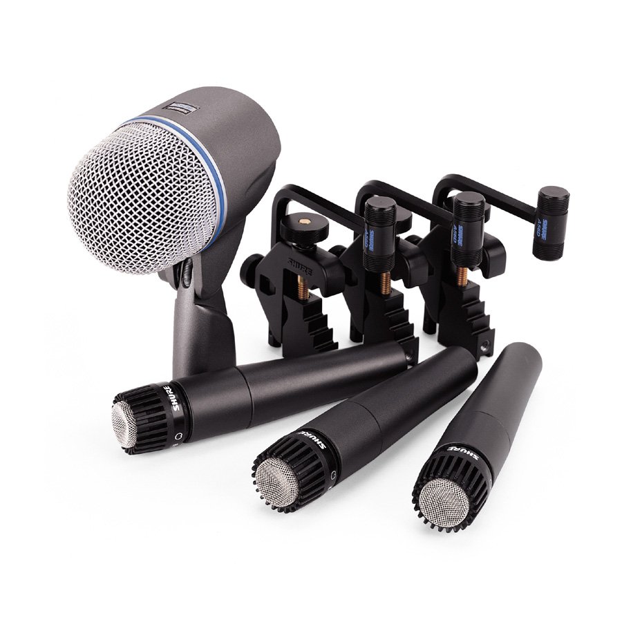 Shure DMK 57-52 - zestaw mikrofonów instrumentalnych Shure DMK 57-52 - zestaw mikrofonów instrumentalnych