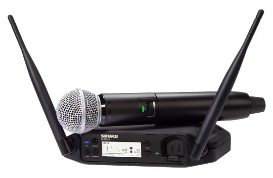 Shure GLXD24+E/SM58-Z4 – mikrofon bezprzewodowy Shure GLXD24+E/SM58-Z4 – mikrofon bezprzewodowy