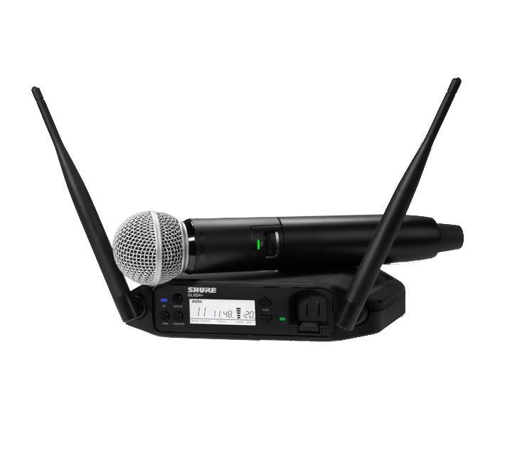 Shure GLXD24+E/SM58 - system bezprzewodowy doręczny Shure GLXD24+E/SM58 - system bezprzewodowy doręczny