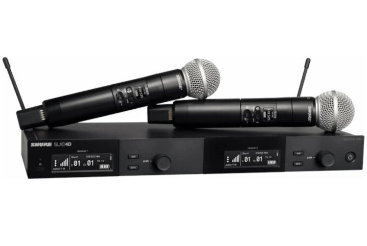 Shure SLXD24DE/SM58 - system bezprzewodowy doręczny podwójny Shure SLXD24DE/SM58 - system bezprzewodowy doręczny podwójny
