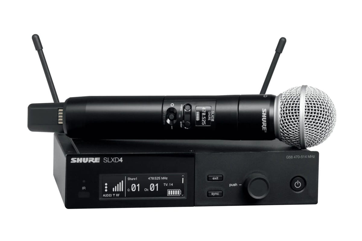 Shure SLXD24E/SM58 G59 zestaw bezprzewodowy wokal Shure SLXD24E/SM58 G59 zestaw bezprzewodowy wokal