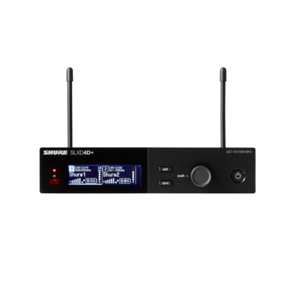 Shure SLXD4D+E G65 - Odbiornik podwójny cyfrowy