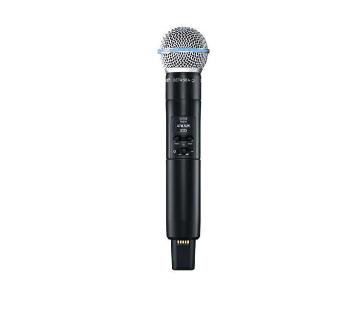 Shure SLXD4DE + 2x SLXD2/SM58 - podwójny system bezprzewodowy2 Shure SLXD4DE + 2x SLXD2/SM58 - podwójny system bezprzewodowy2
