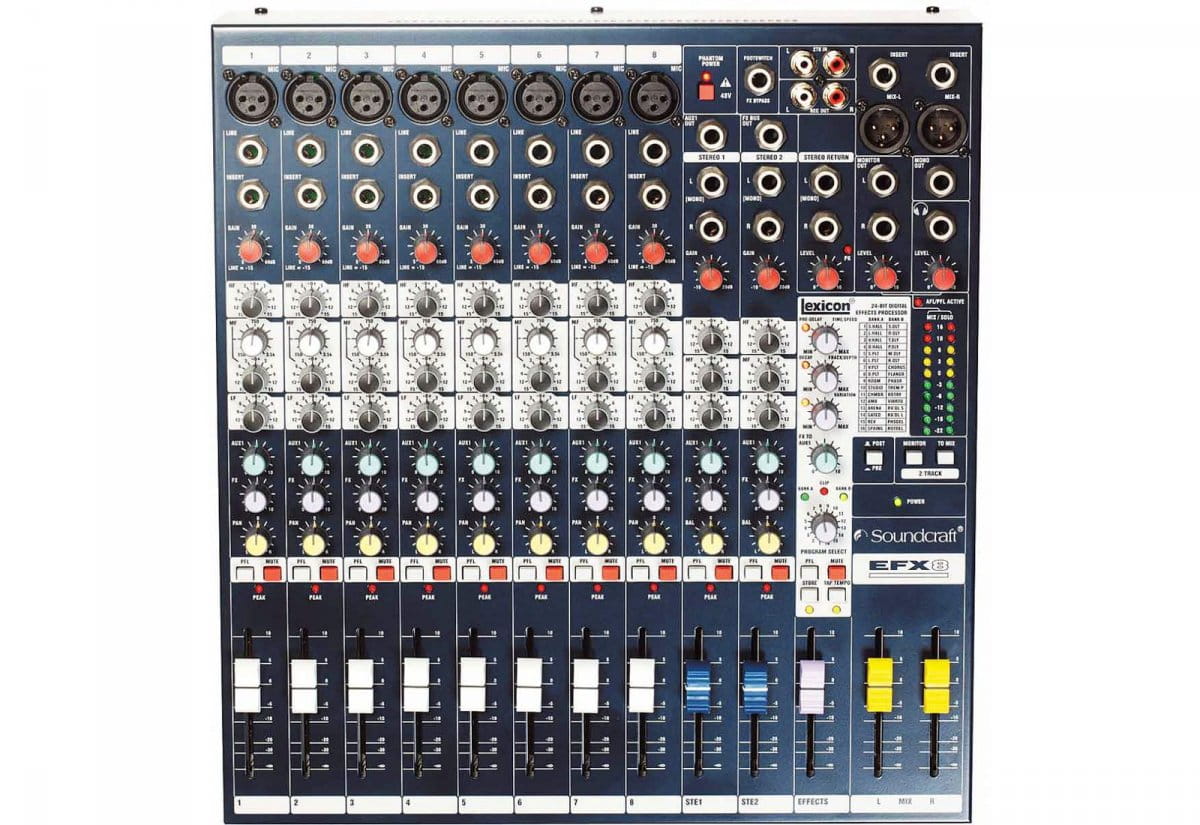 SoundCraft EFX 8 - mikser audio SoundCraft EFX 8 - mikser audio