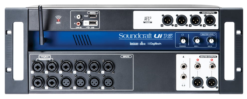 Soundcraft Ui16 – mikser cyfrowy Soundcraft Ui16 – mikser cyfrowy