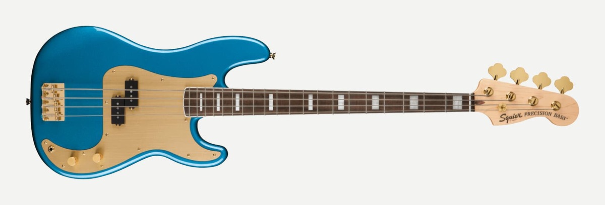 Squier 40th Anniversary Precision Bass LRL GHW GPG LPB | 4-strunowa gitara basowa Squier 40th Anniversary Precision Bass LRL GHW GPG LPB | 4-strunowa gitara basowa