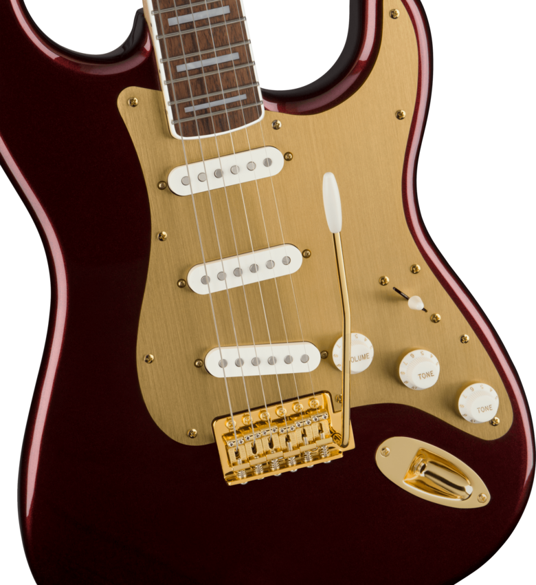 Squier 40th Anniversary Stratocaster Gold Edition RRM - Gitara elektryczna1 Squier 40th Anniversary Stratocaster Gold Edition RRM - Gitara elektryczna1