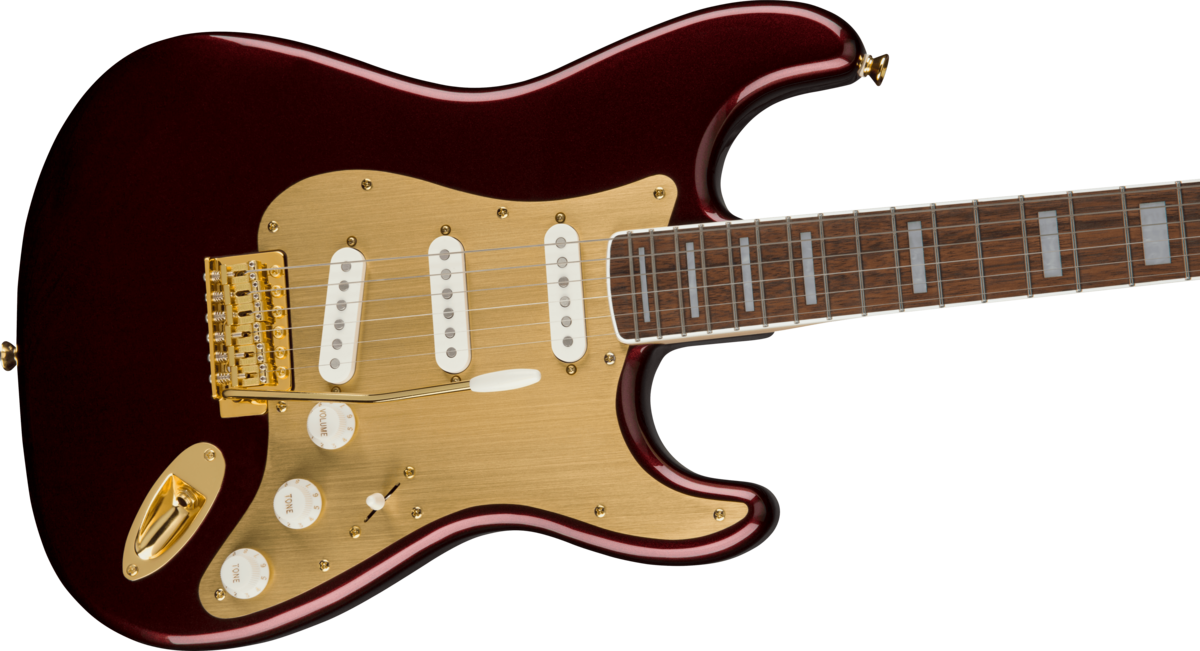 Squier 40th Anniversary Stratocaster Gold Edition RRM - Gitara elektryczna2 Squier 40th Anniversary Stratocaster Gold Edition RRM - Gitara elektryczna2
